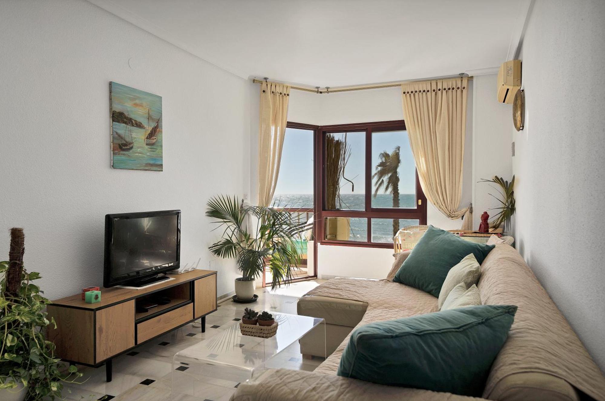 Casa Mar Apartamento Front Beach Con Wifi, Piscina, Padel Y Tenis - Lubina Del Sol Sitio de Calahonda Екстериор снимка