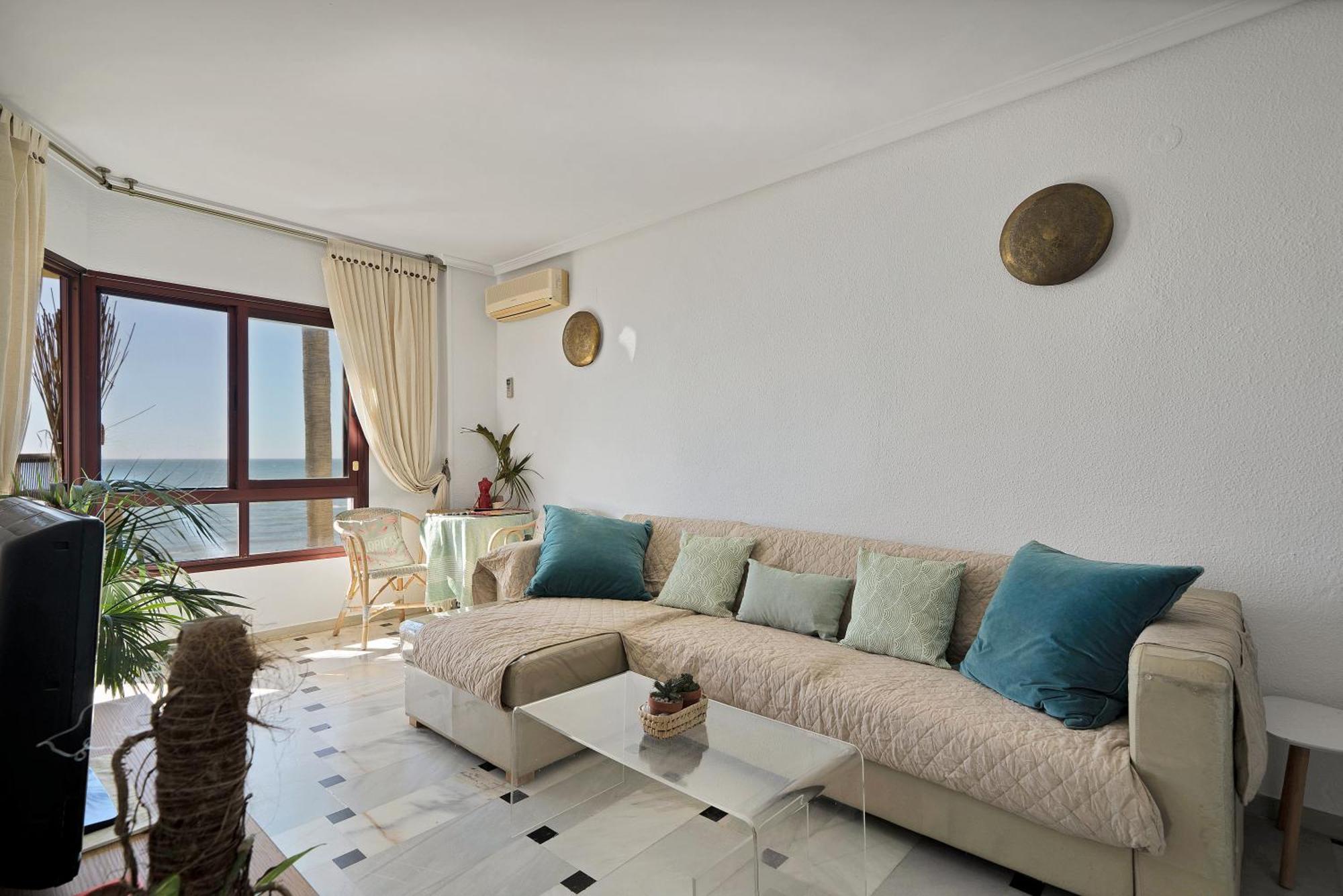 Casa Mar Apartamento Front Beach Con Wifi, Piscina, Padel Y Tenis - Lubina Del Sol Sitio de Calahonda Екстериор снимка