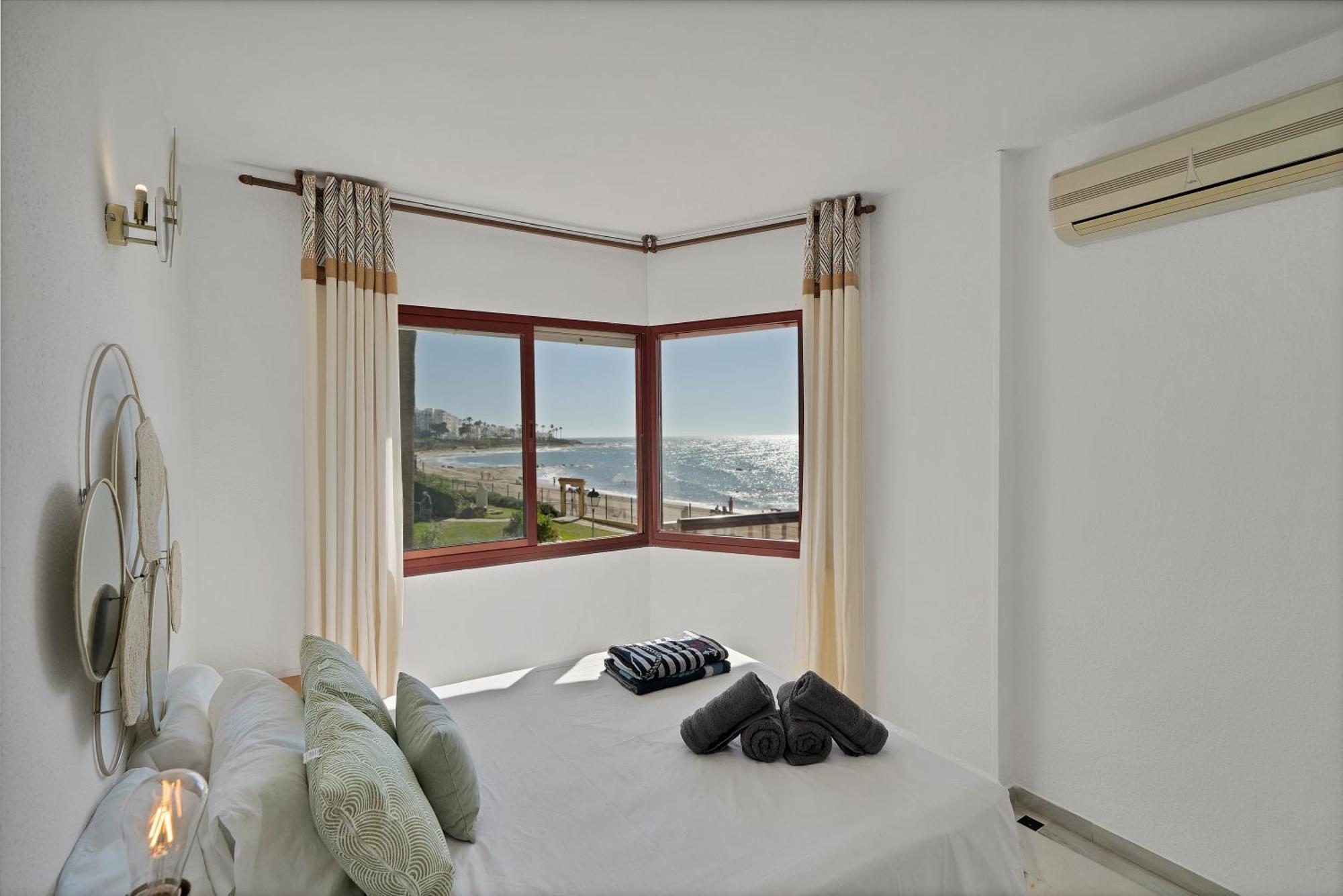 Casa Mar Apartamento Front Beach Con Wifi, Piscina, Padel Y Tenis - Lubina Del Sol Sitio de Calahonda Екстериор снимка