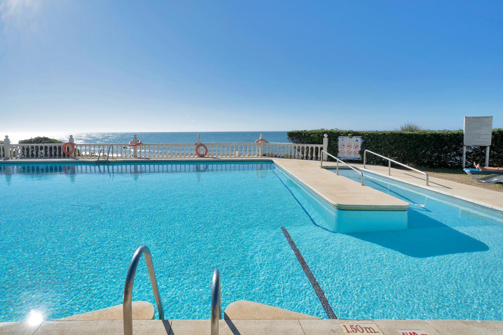 Casa Mar Apartamento Front Beach Con Wifi, Piscina, Padel Y Tenis - Lubina Del Sol Sitio de Calahonda Екстериор снимка