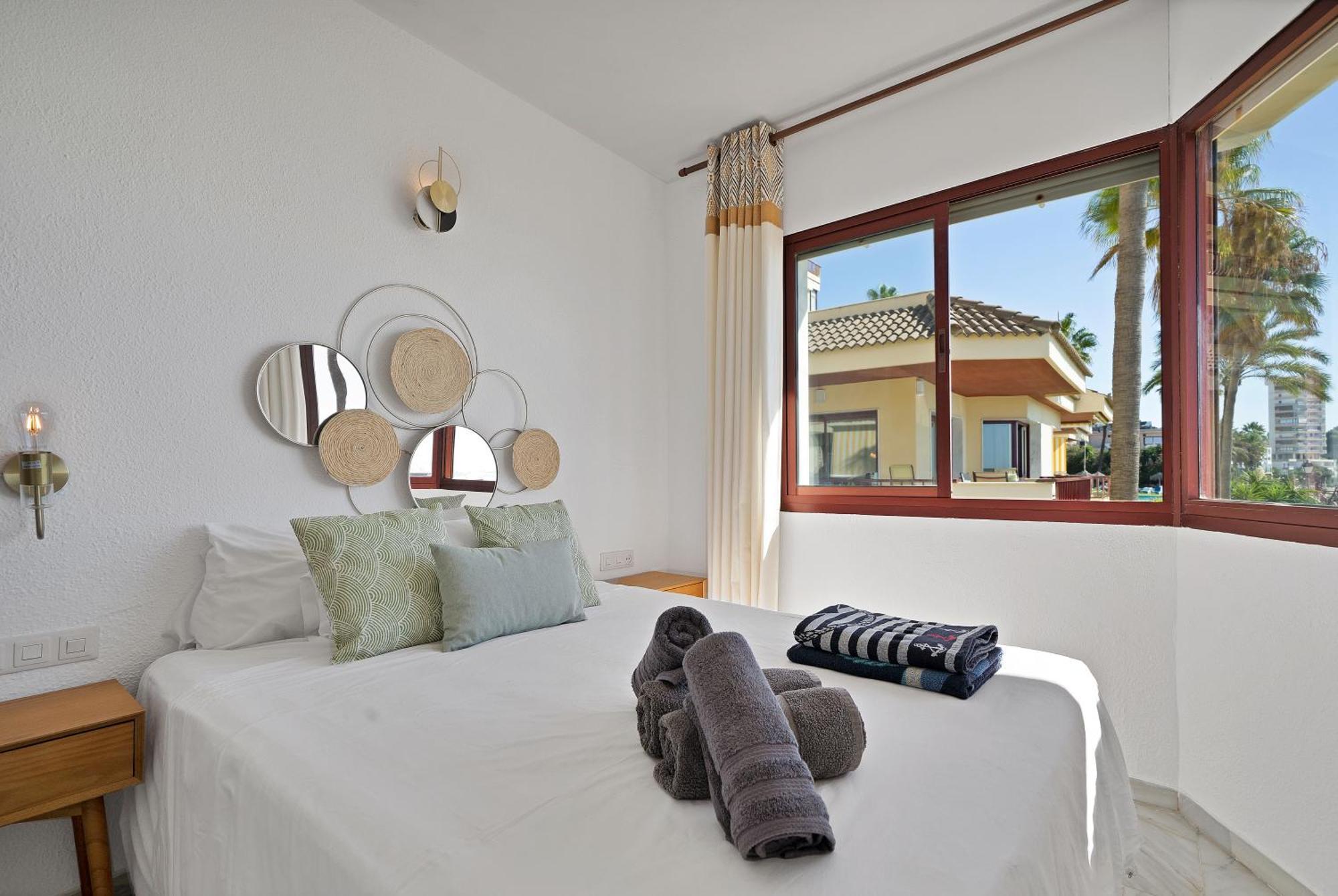 Casa Mar Apartamento Front Beach Con Wifi, Piscina, Padel Y Tenis - Lubina Del Sol Sitio de Calahonda Екстериор снимка