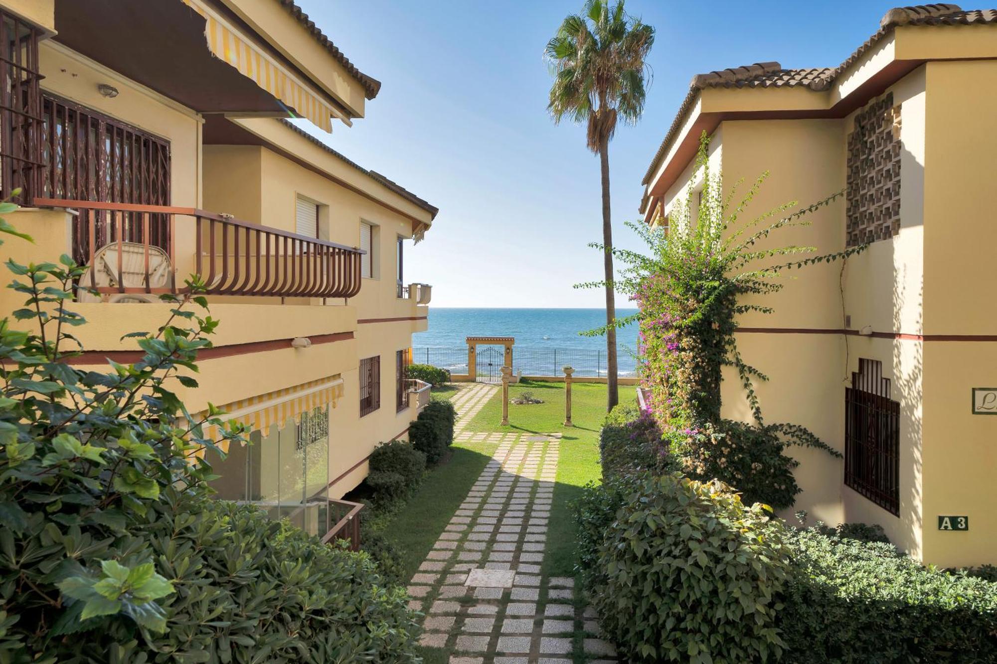 Casa Mar Apartamento Front Beach Con Wifi, Piscina, Padel Y Tenis - Lubina Del Sol Sitio de Calahonda Екстериор снимка