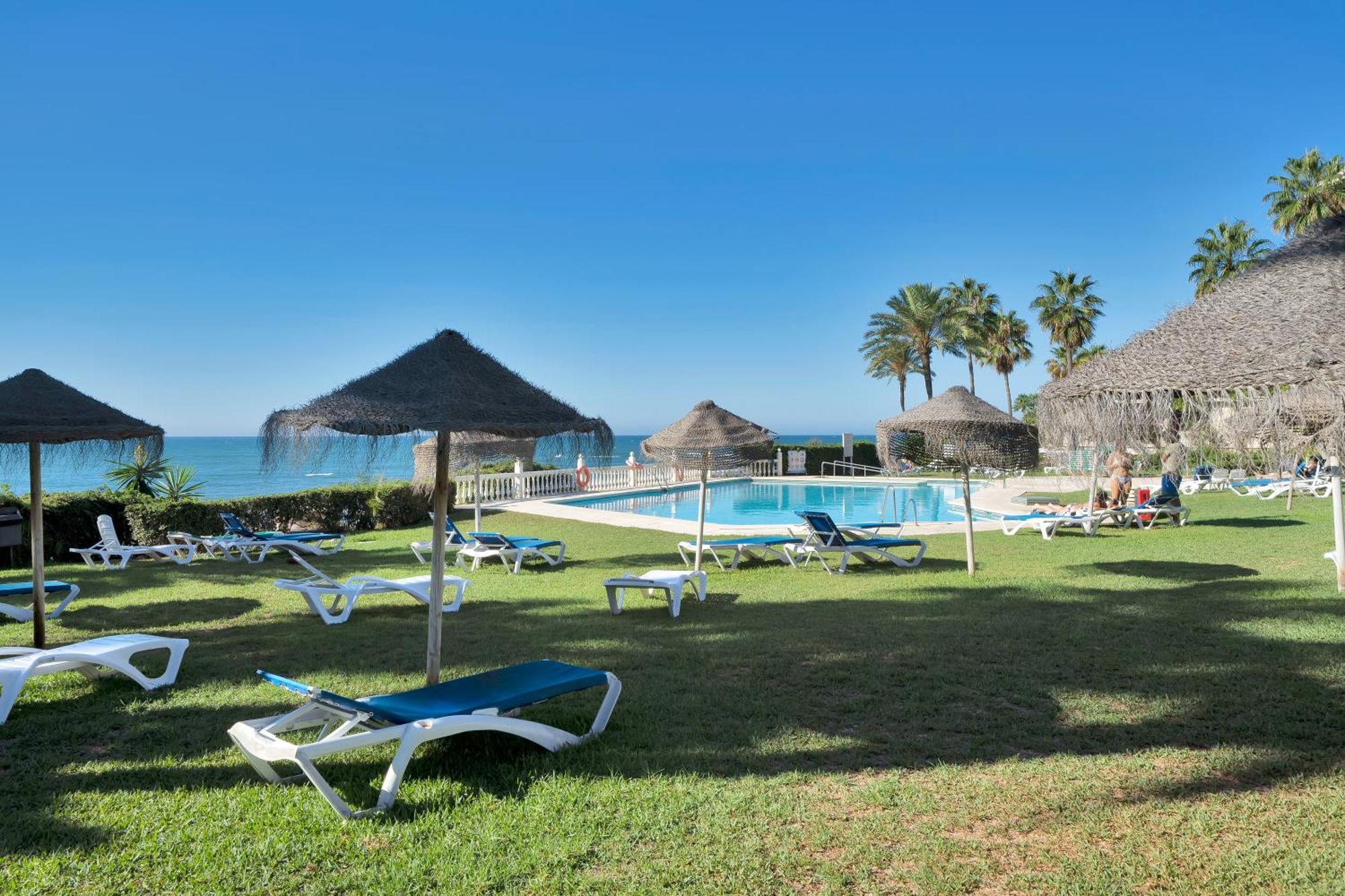 Casa Mar Apartamento Front Beach Con Wifi, Piscina, Padel Y Tenis - Lubina Del Sol Sitio de Calahonda Екстериор снимка