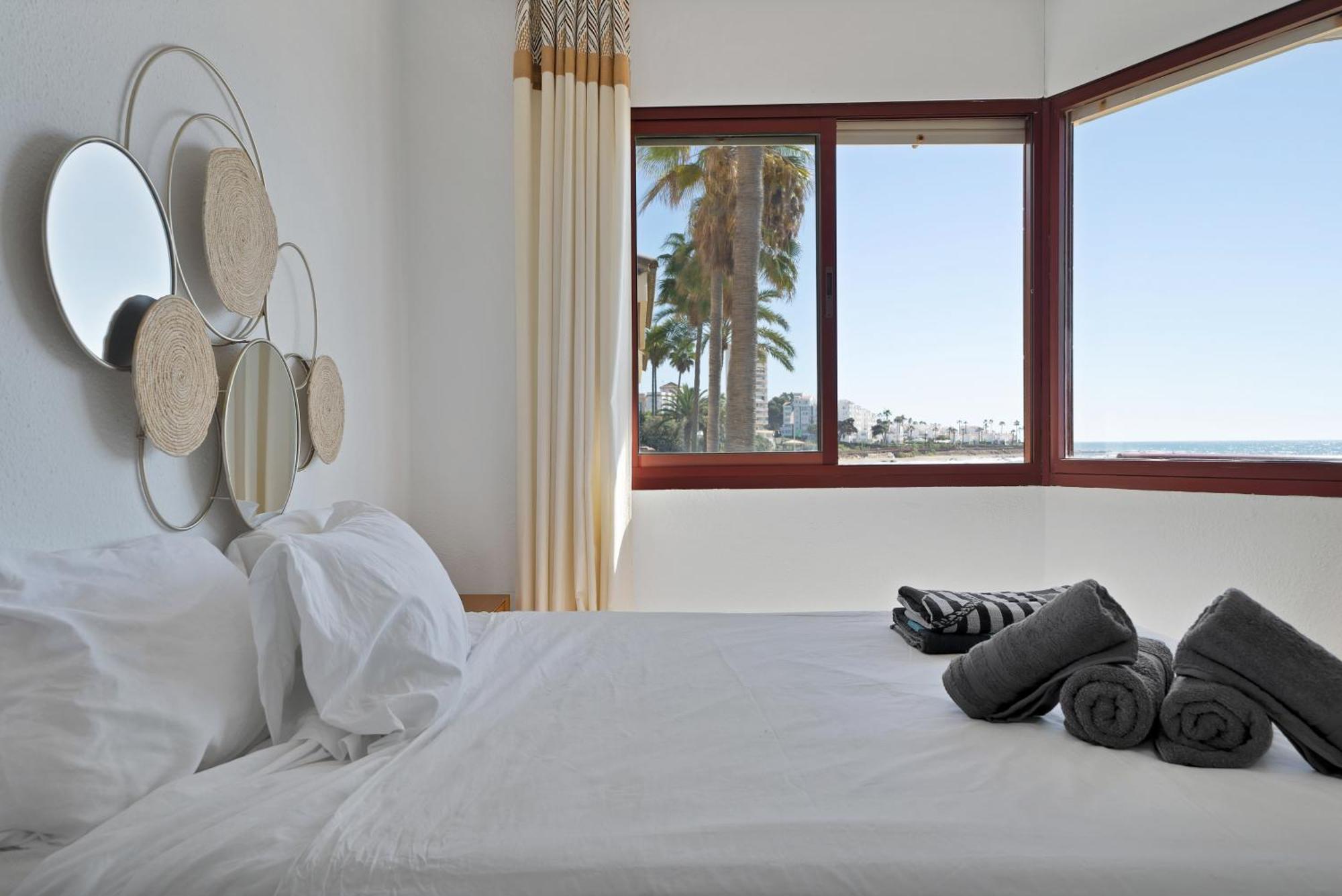 Casa Mar Apartamento Front Beach Con Wifi, Piscina, Padel Y Tenis - Lubina Del Sol Sitio de Calahonda Екстериор снимка