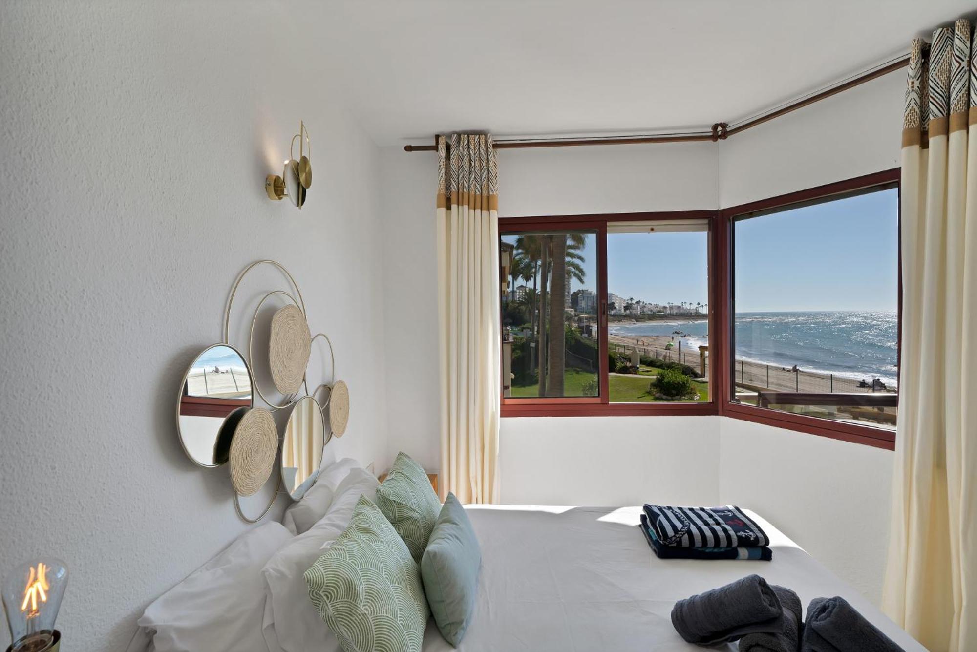 Casa Mar Apartamento Front Beach Con Wifi, Piscina, Padel Y Tenis - Lubina Del Sol Sitio de Calahonda Екстериор снимка