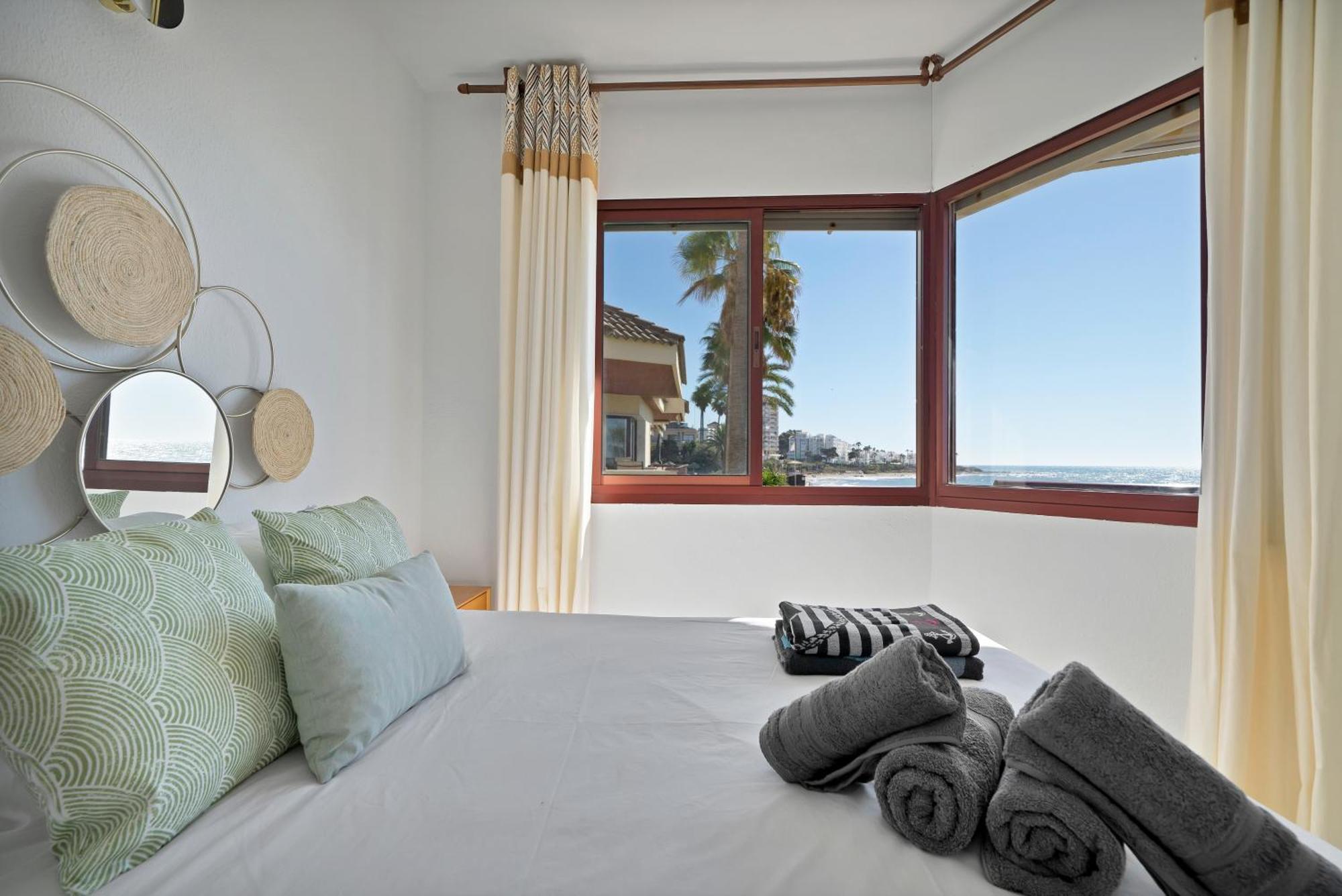 Casa Mar Apartamento Front Beach Con Wifi, Piscina, Padel Y Tenis - Lubina Del Sol Sitio de Calahonda Екстериор снимка